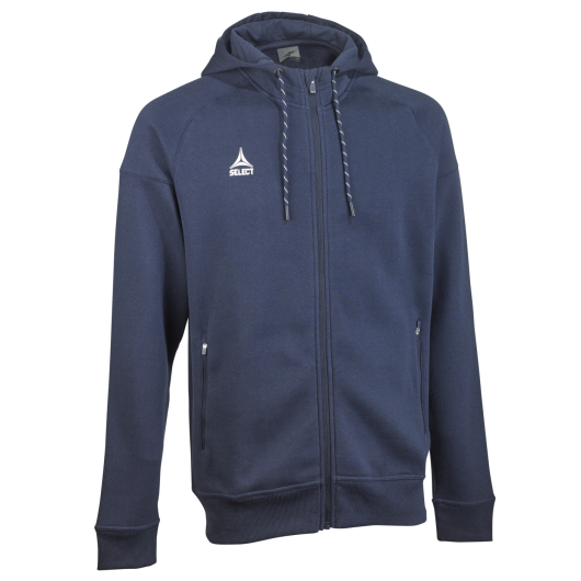 Толстовка SELECT Oxford v25 zip hoodie Navy